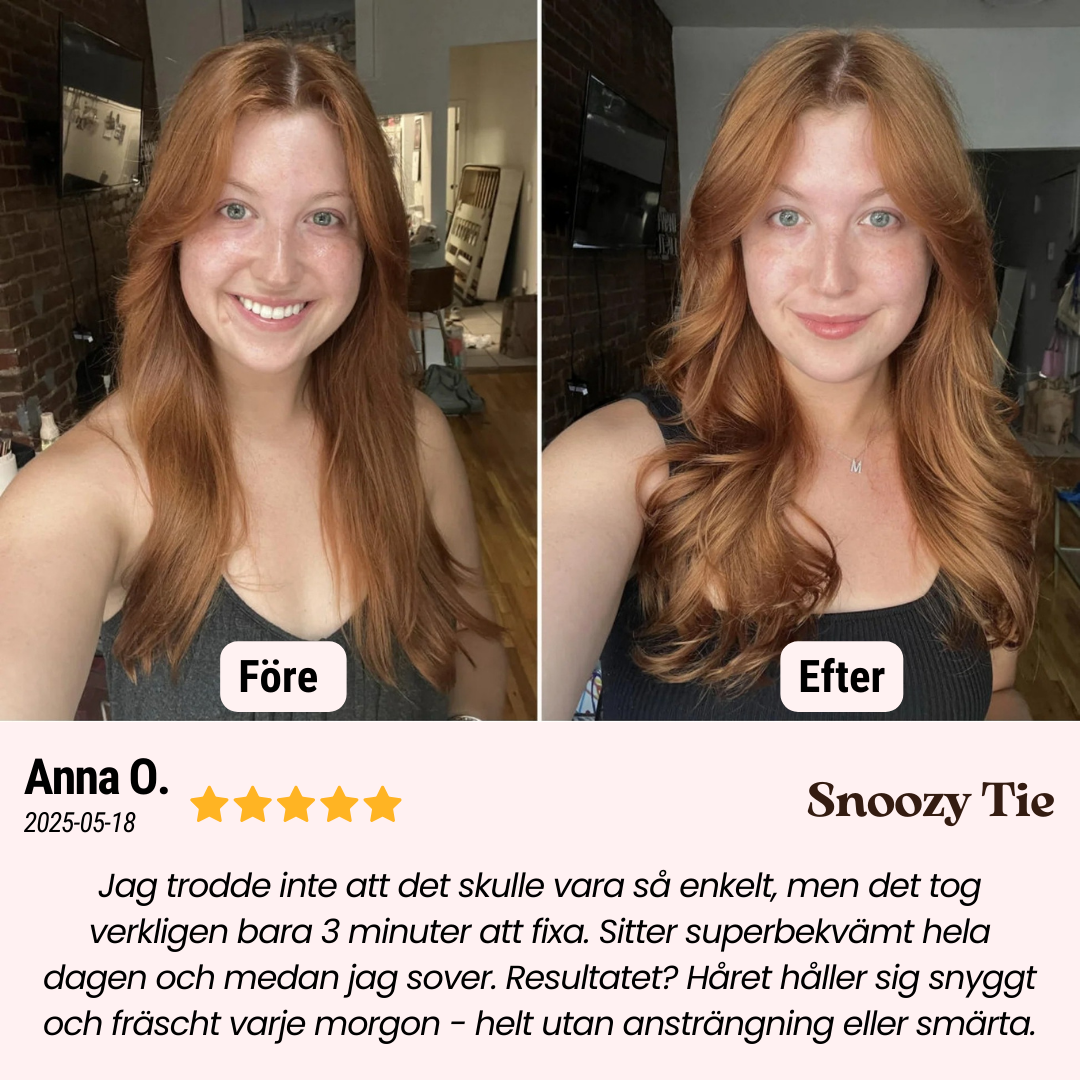 Snoozy Tie - Vakna med perfekt hår!